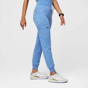 NWOT Figs Ceil Blue Joggers